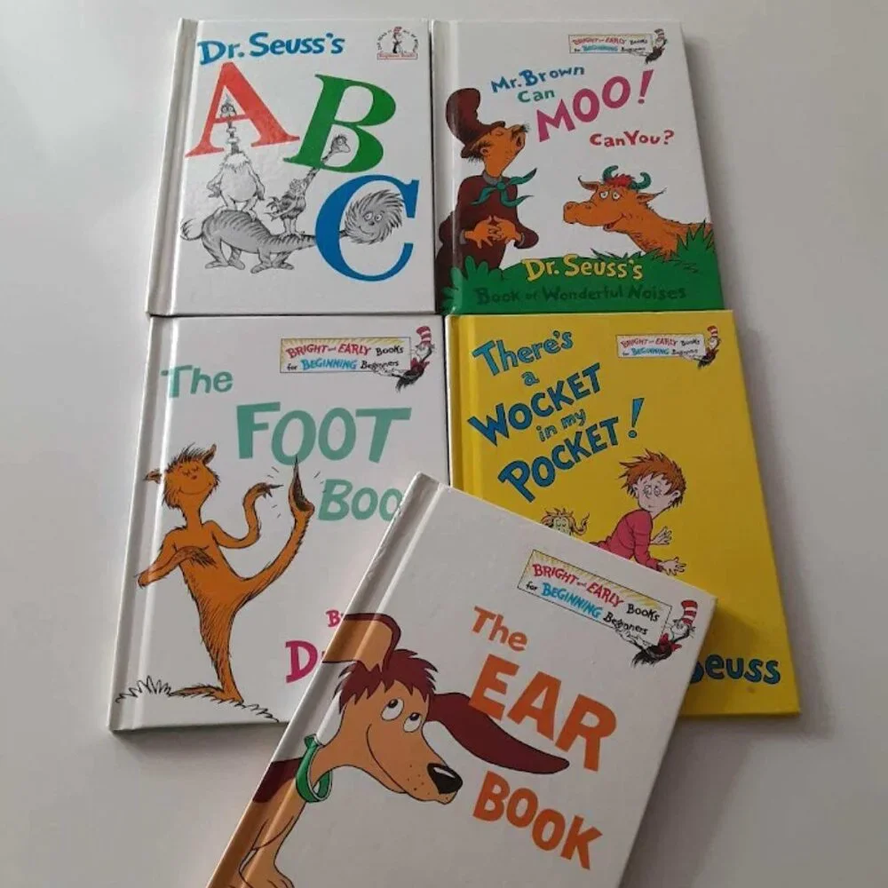 Dr Suess (5) Hardcover Books